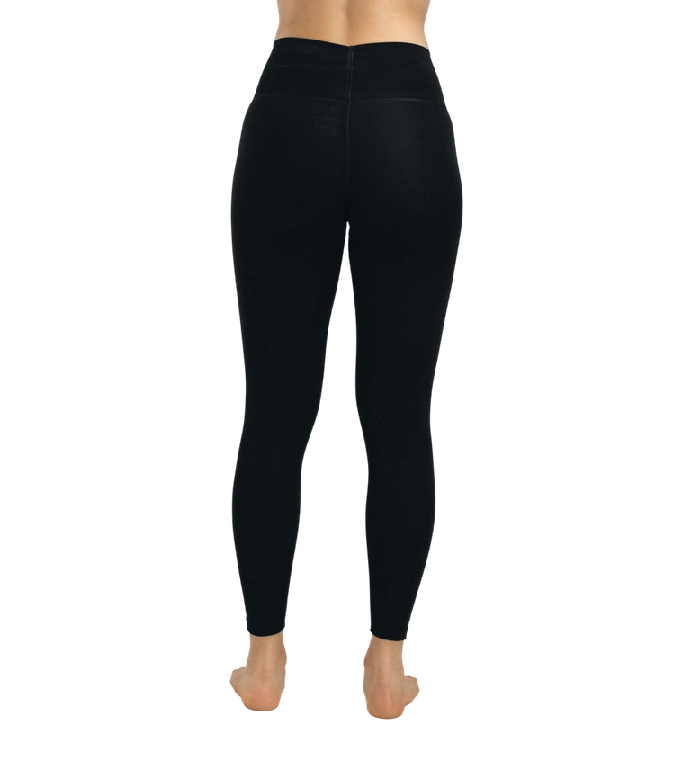 Aclima, Legginsy termoaktywne damskie z wysokim stanem, WarmWool Longs High Waist W's, czarne