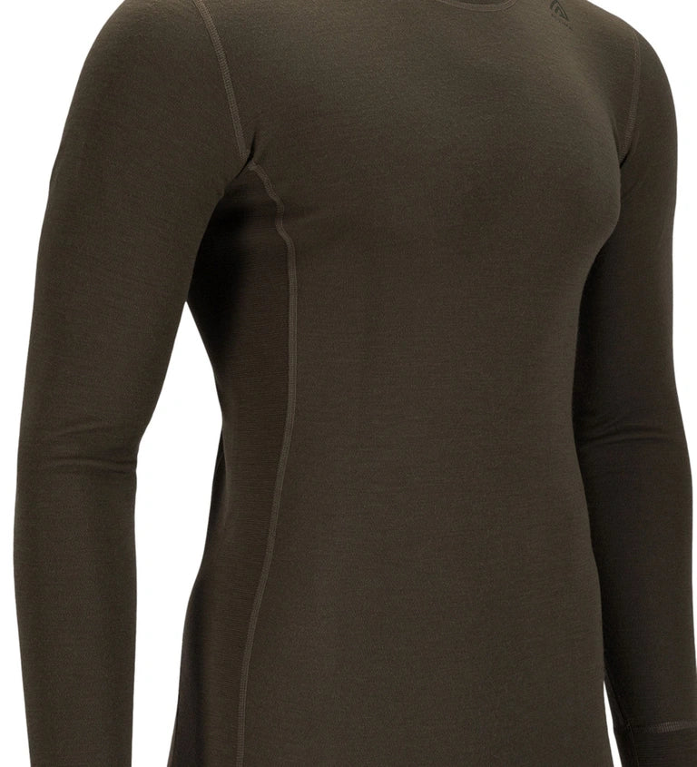 Aclima, Bluza termoaktywna męska, WarmWool Crewneck M's, zielona