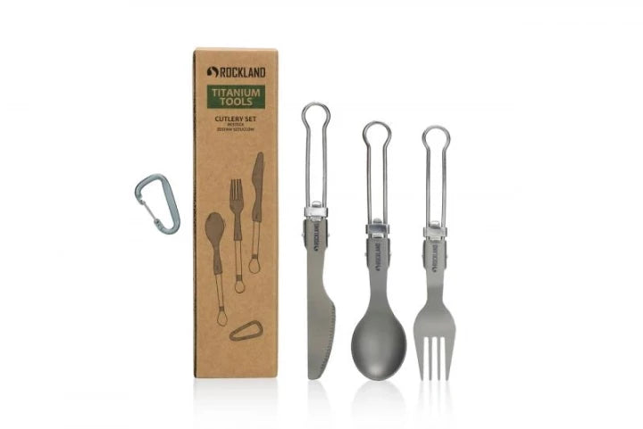 Rockland, Zestaw sztućców tytanowych Titanium Tools