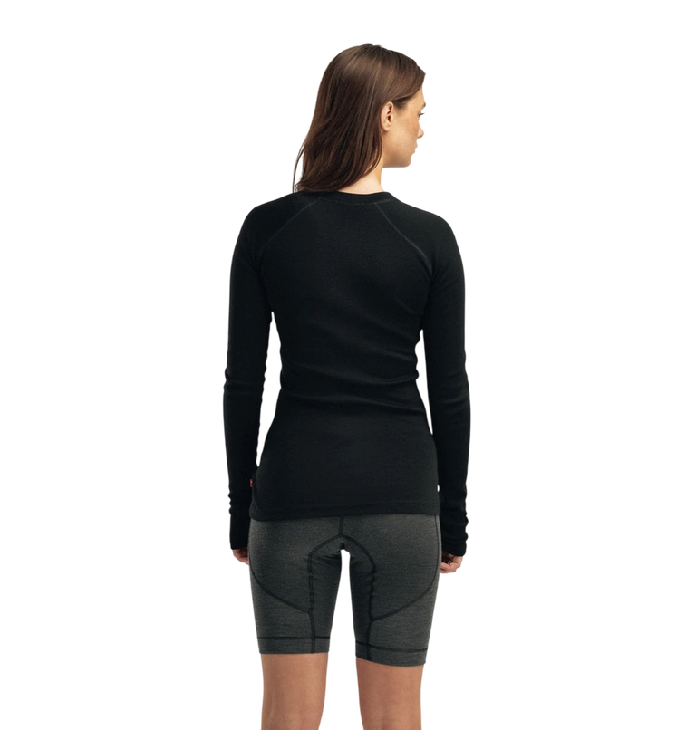 Aclima, Bluza termoaktywna damska, WarmWool Crewneck W's, czarna