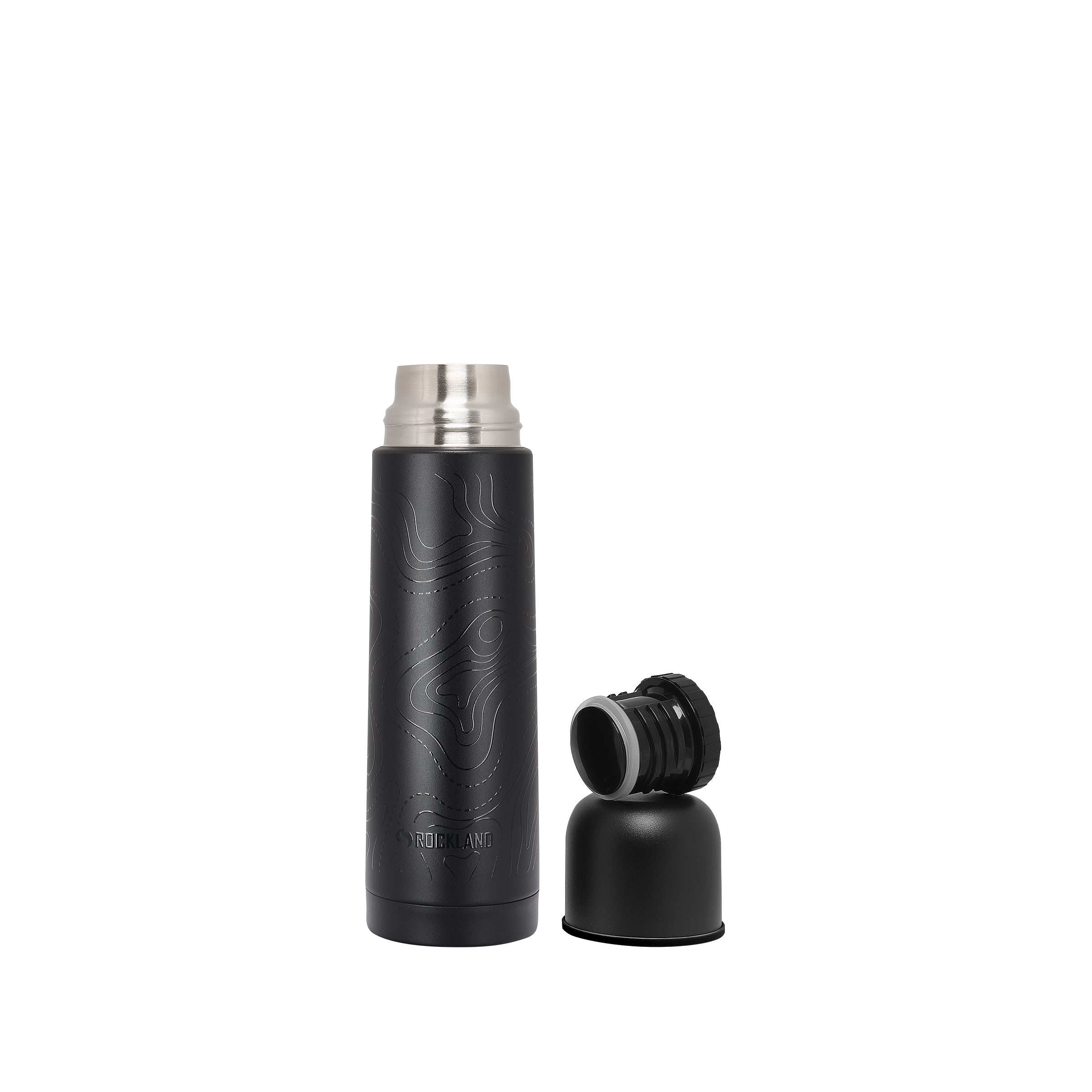 Rockland Termos Helios Black Print, czarny 0,5L