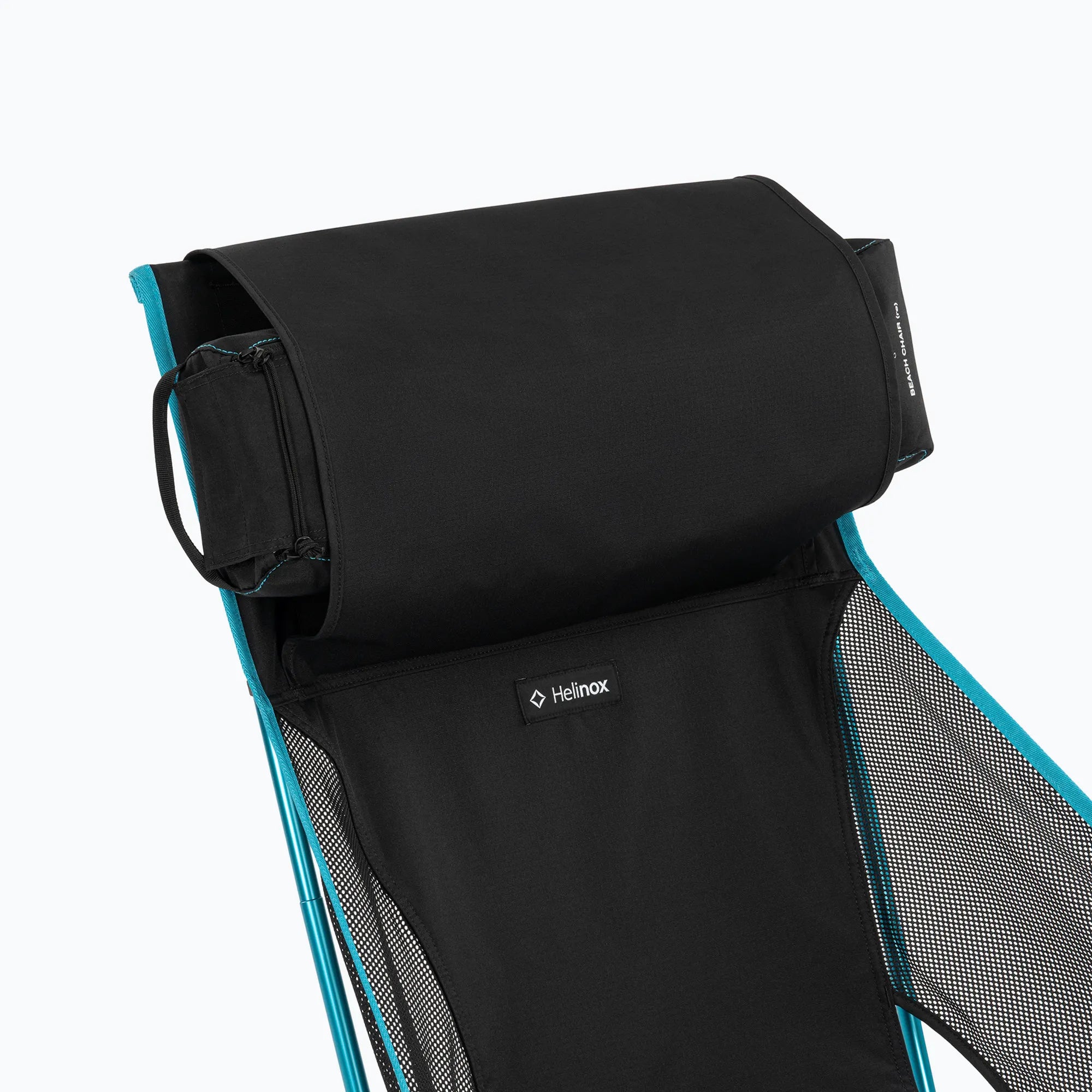 Helinos, Krzesło składane Beach Chair (re), czarne
