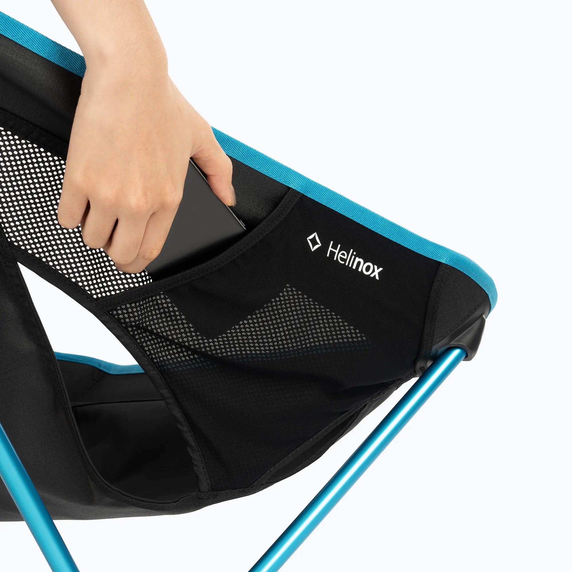 Helinos, Krzesło składane Sunset Chair (re),  czarne