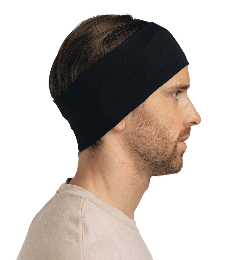 Aclima, Opaska wełniana, LightWool 140 Headband, czarna
