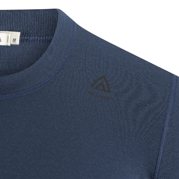 Aclima, Męska koszulka termoaktywna z długim rękawem, WarmWool Crewneck M's, granatowa