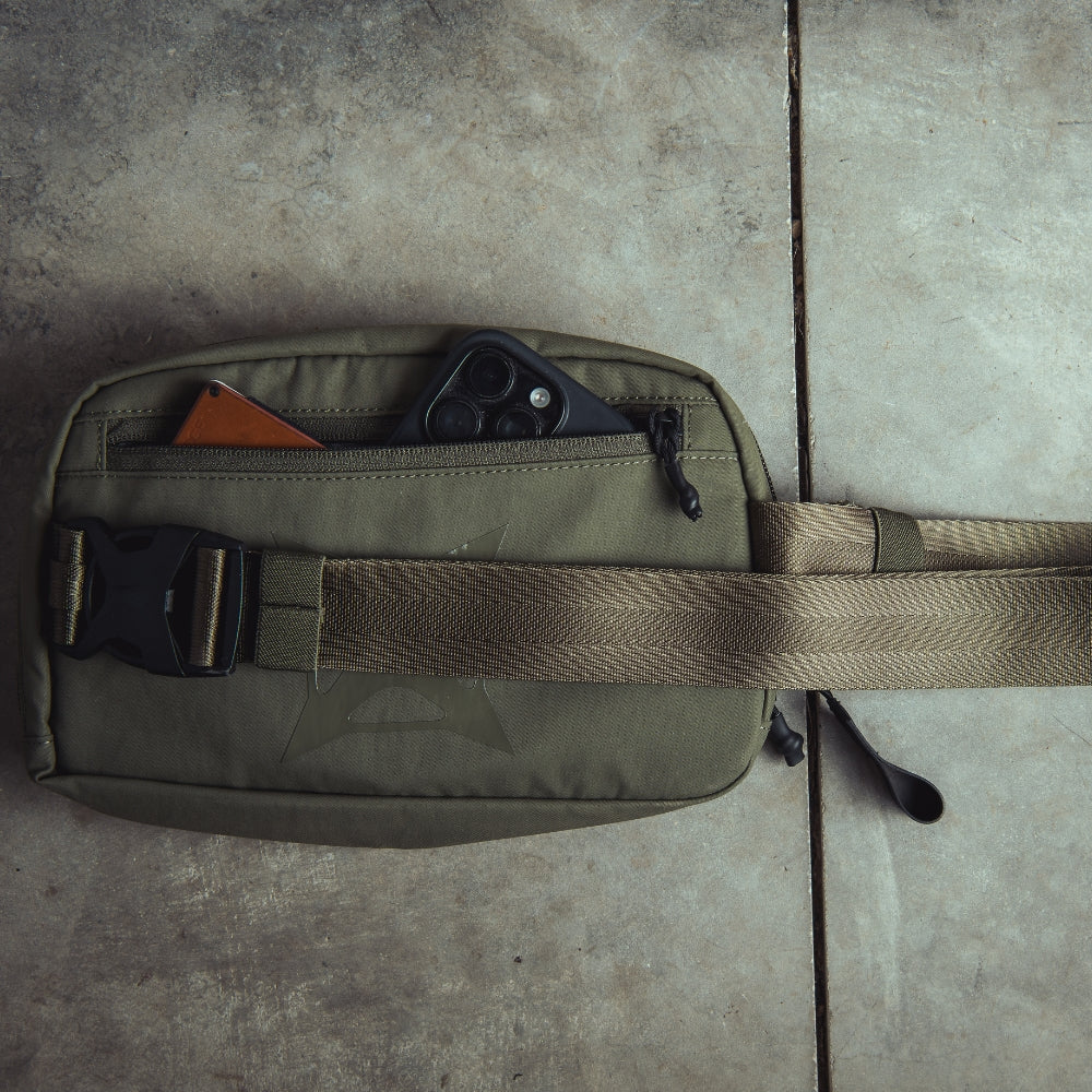 Vertx, Saszetka taktyczna EDC Everyday Fanny Pack+ 4L, zielony