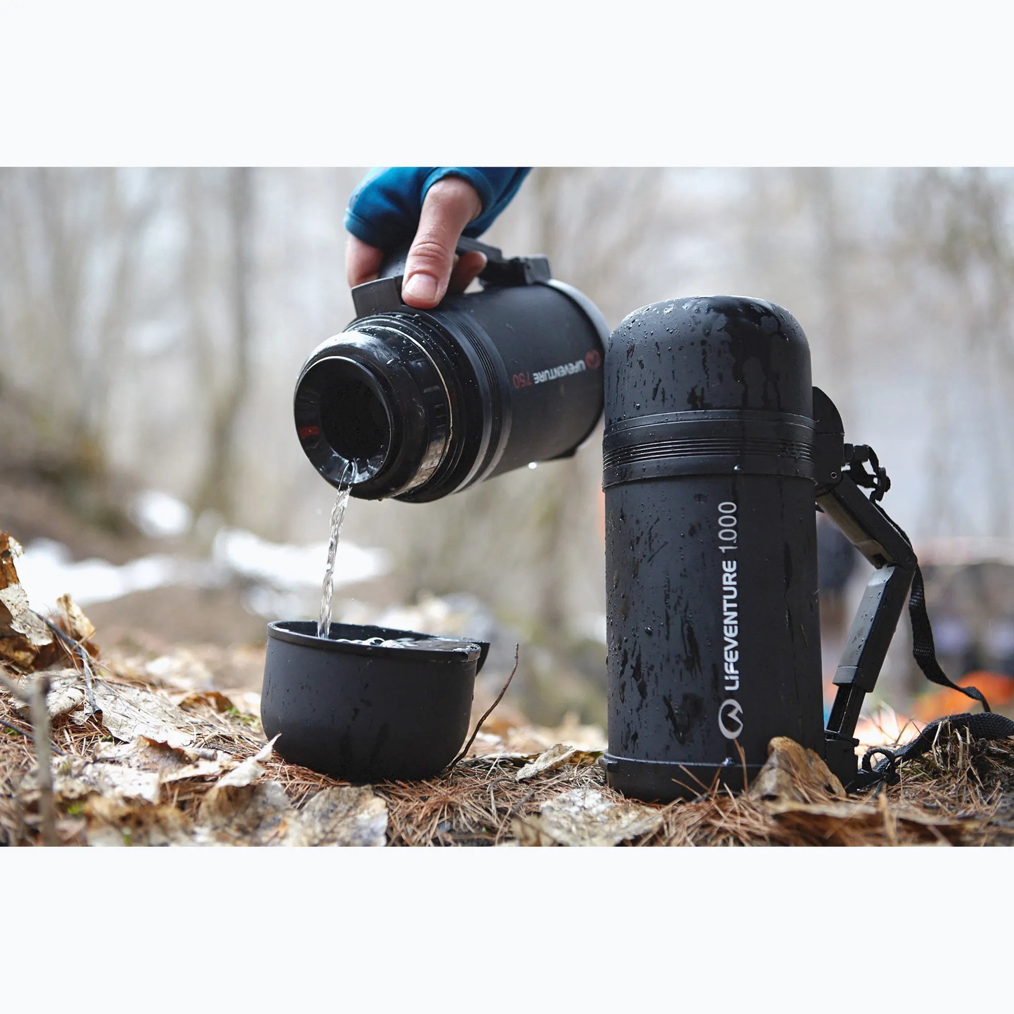 Lifeventure, Termos TiV Widemouth 800 ml, szary