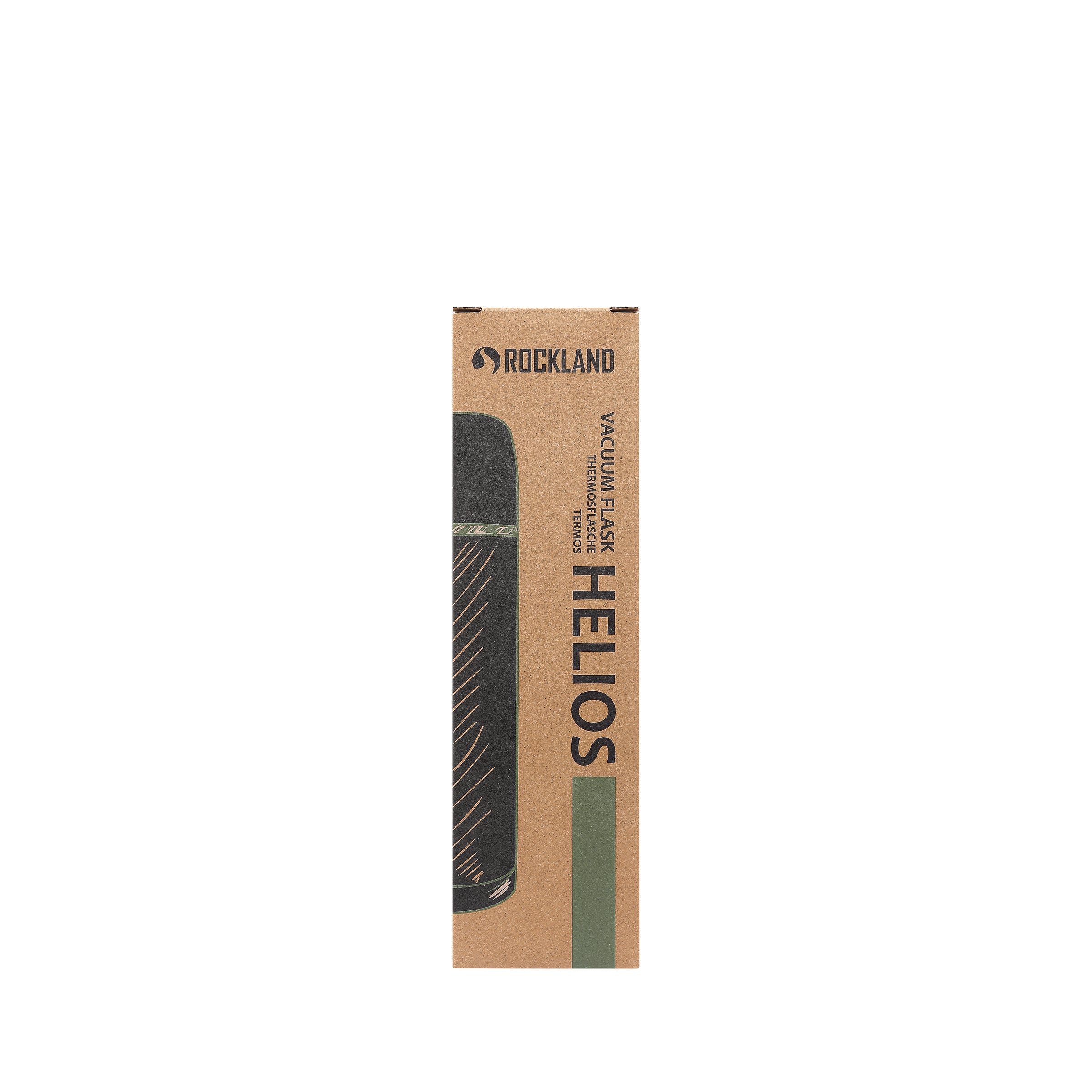 Rockland Termos turystyczny Helios, czarno-zielony, 500 ml