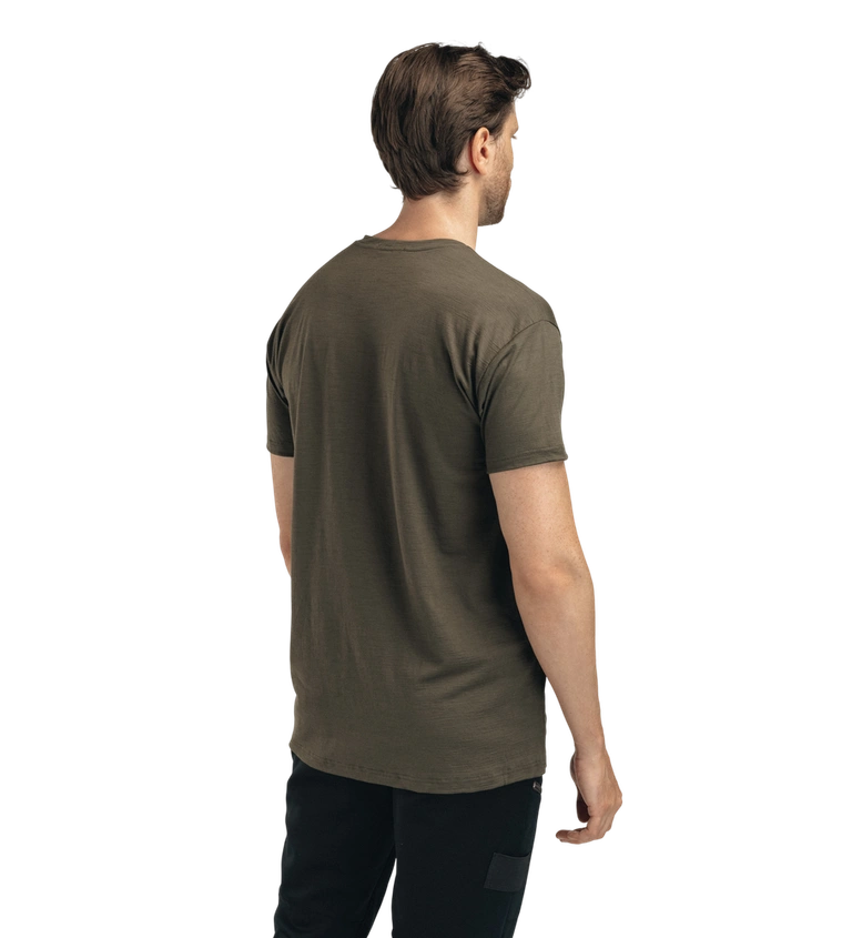 Aclima, Koszulka termoaktywna męska, LightWool 180 Classic Tee M's, zielona