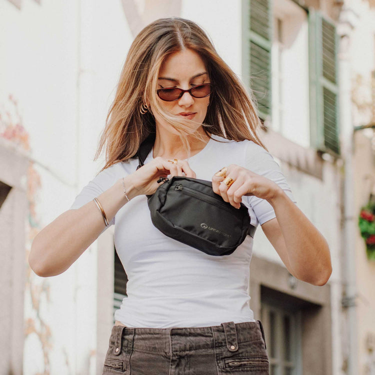 Lifeventure, Nerka podróżna Discovery z ochroną RFID, czarna