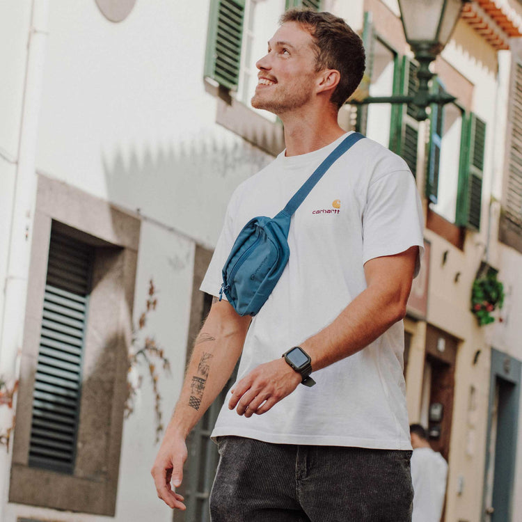 Lifeventure, Nerka podróżna Discovery z ochroną RFID, niebieska