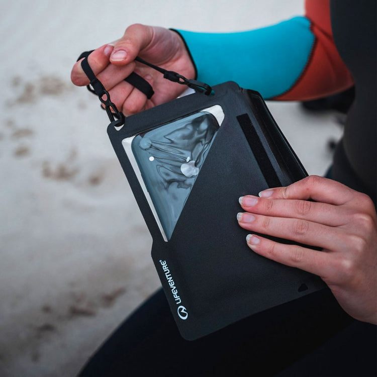 Lifeventure, Wodoodporne etui na telefon Plus, szare