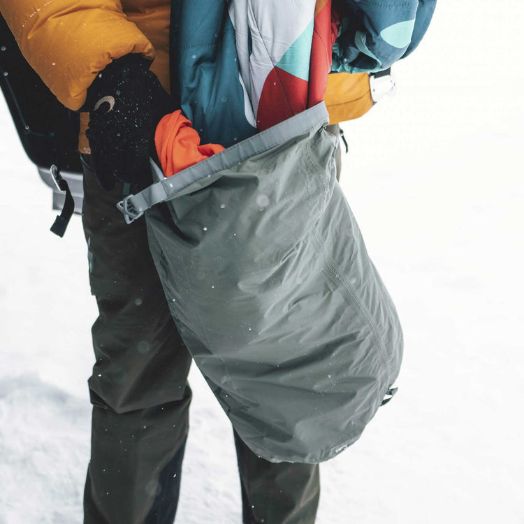 Lifeventure, Worek wodoszczelny Stormlight 25L, zielony