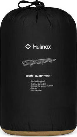 Helinox, Ocieplający pokrowiec na łóżko Cot Warmer, czarny / brązowy
