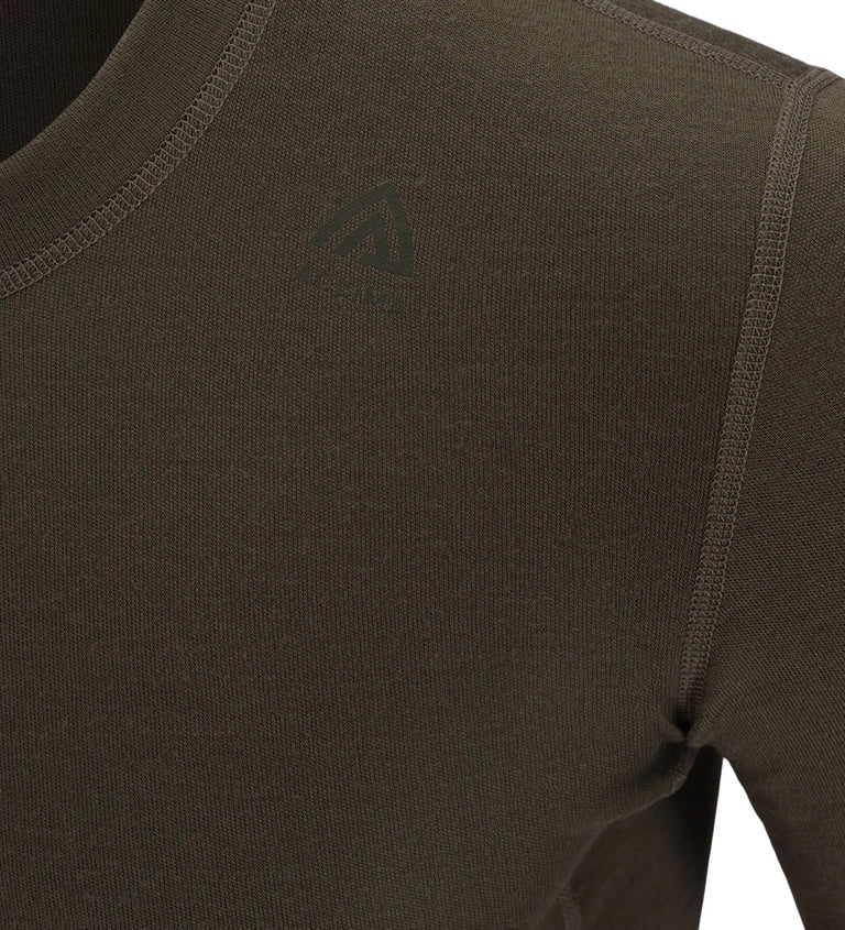 Aclima, Bluza termoaktywna męska, WarmWool Crewneck M's, zielona