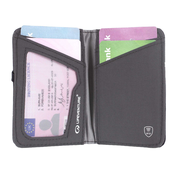 Lifeventure, Etui na karty z ochroną RFID, niebieskie