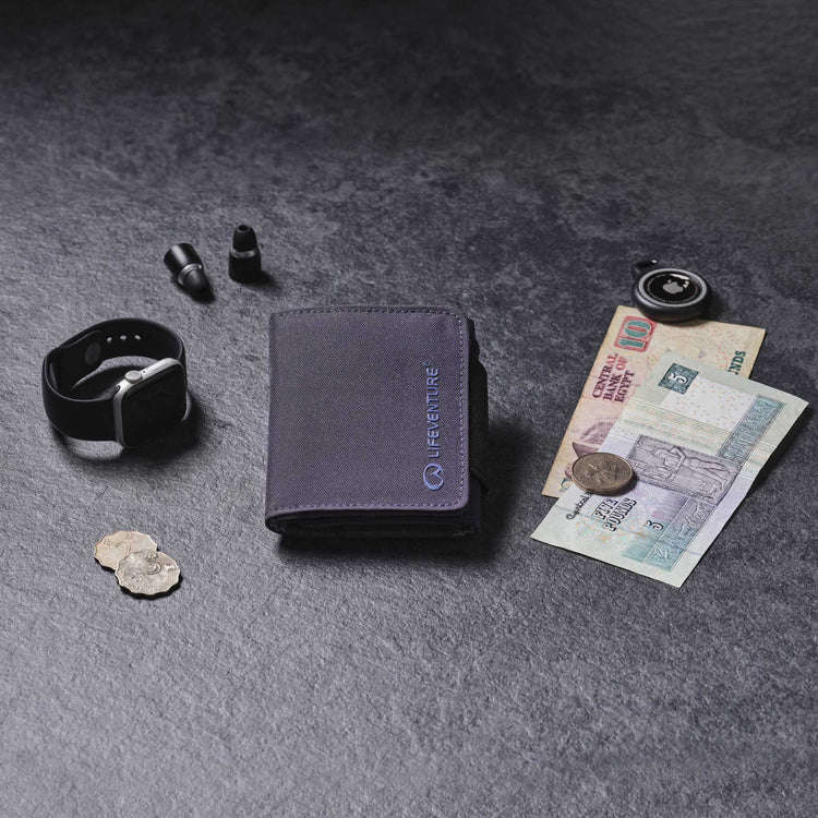 Lifeventure, Portfel z ochroną RFID, niebieski