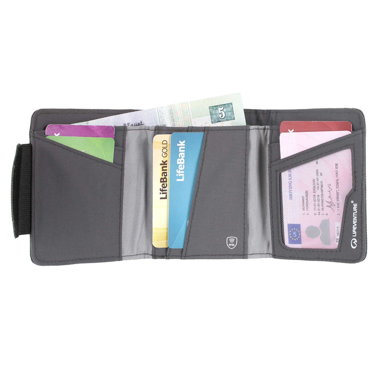 Lifeventure, Portfel z ochroną RFID, niebieski