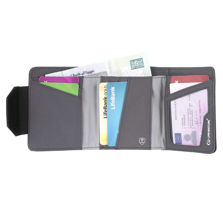 Lifeventure, Portfel z ochroną RFID, zielony