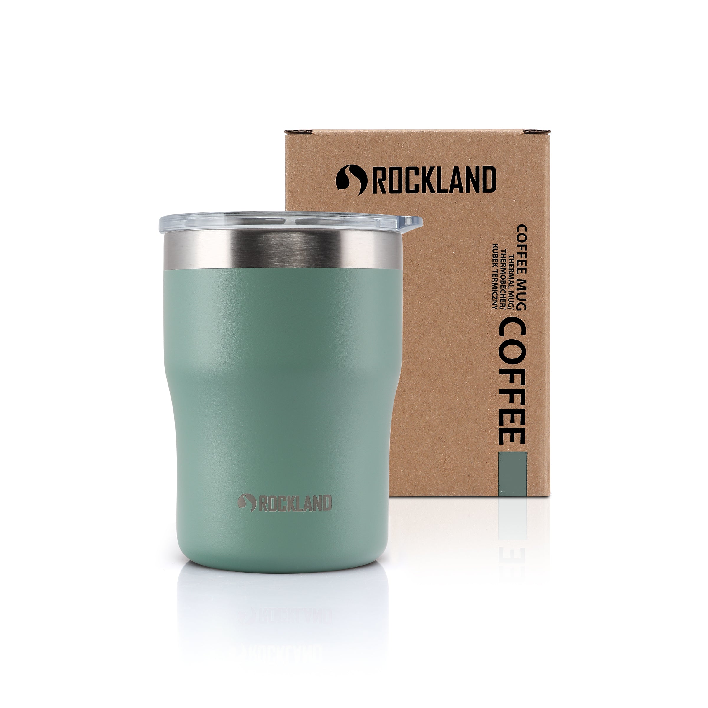 Kubek termiczny Rockland Coffee Mug 350 ml, zielone