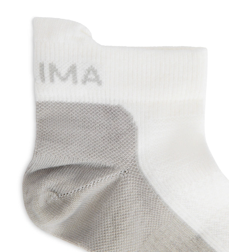 Aclima, Skarpetki wełniane krótkie, Ankle Wool Socks 2-pack, białe