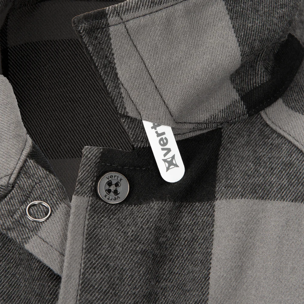 Vertx, Koszula flanelowa męska Canyon Valley Flannel, szary