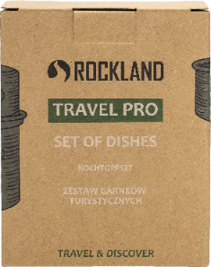 Rockland Zestaw naczyń turystycznych TRAVEL PRO, 2 szt.