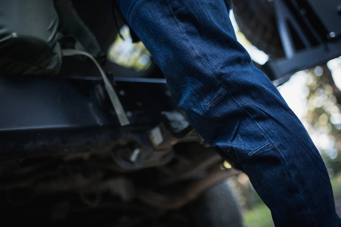 Vertx, Spodnie Jeansowe męskie EDC Defiance Jean, granatowy