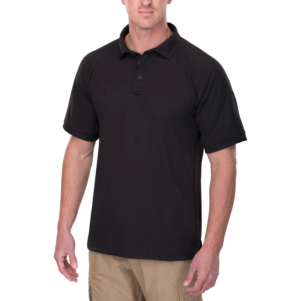 Vertx, Męska koszulka polo HeatShield (F.K.A. Coldblack®), czarny