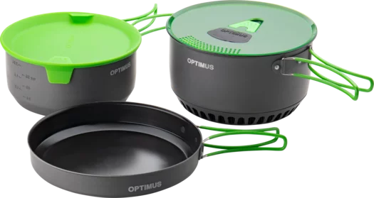 Zestaw naczyń turystycznych, Terra Camp 4 Pot Set