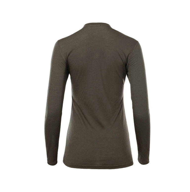 Aclima, Damska koszulka termoaktywna z długim rękawem, LightWool 140 Undershirt Long Sleeve W's, zielona