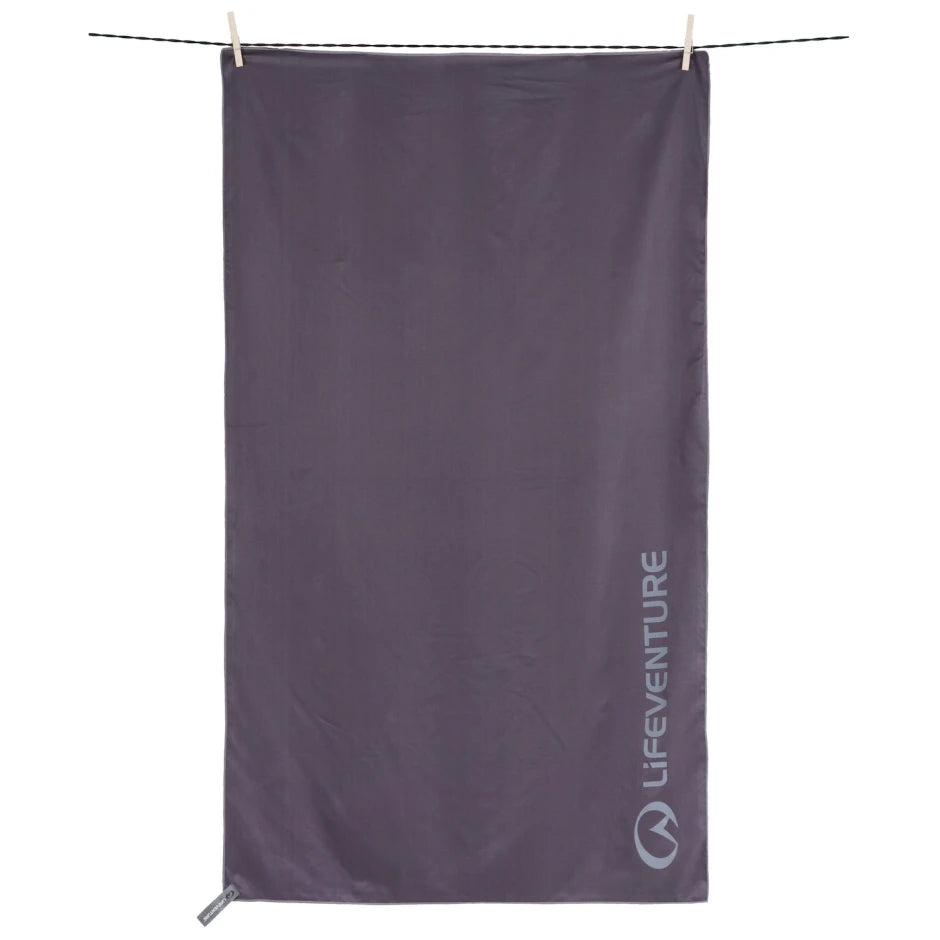 Lifeventure, RęcznikHydroFibre Trek Towel, Extra Large, szary