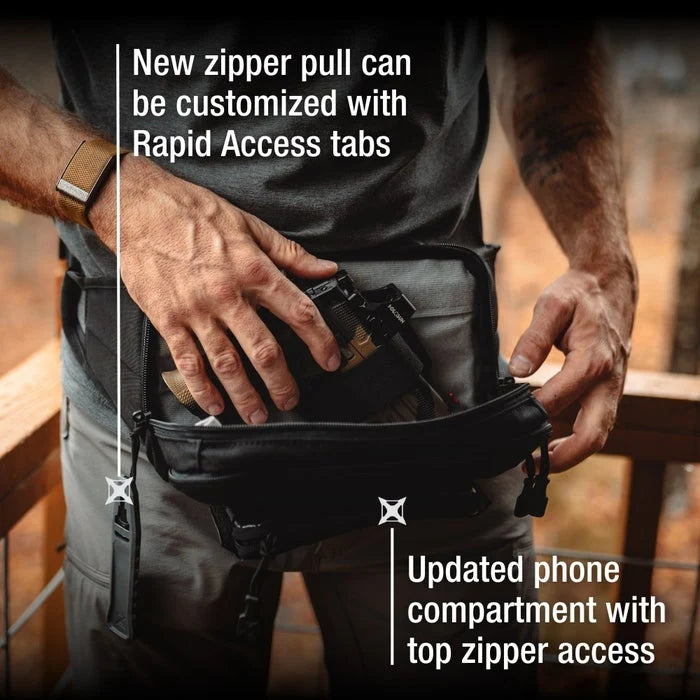 Vertx, Saszetka taktyczna SOCP Tactical Fanny Pack, czarny