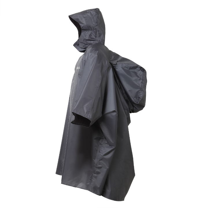 Poncho peleryna przeciwdeszczowa Rockland Storm Grey