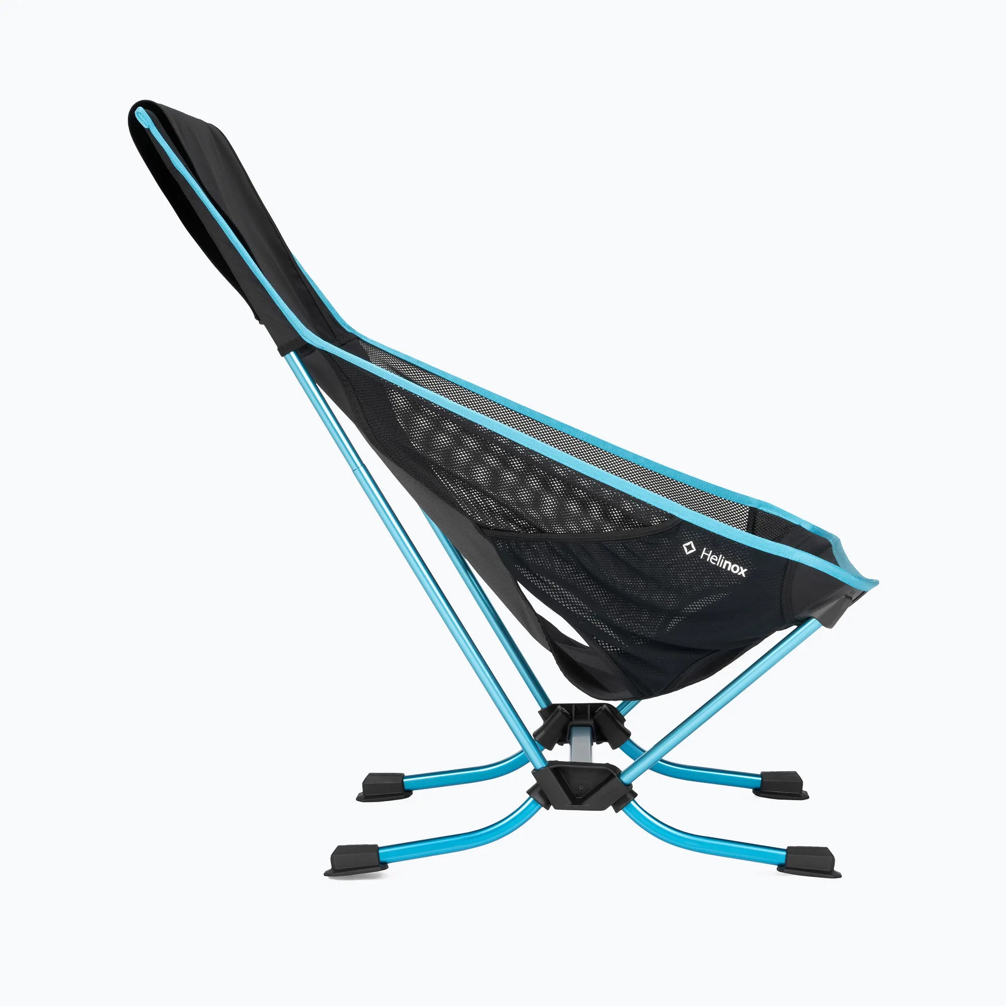 Helinos, Krzesło składane Beach Chair (re), czarne