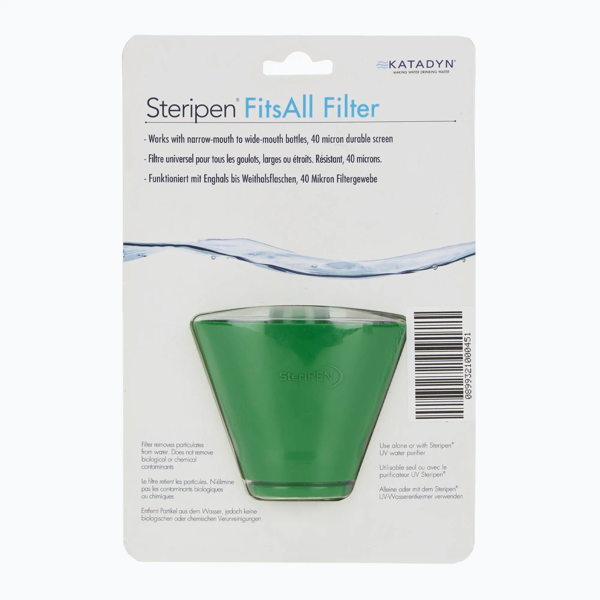 Katadyn, Filtr Steripen® FitsAll™ 40 mikronów