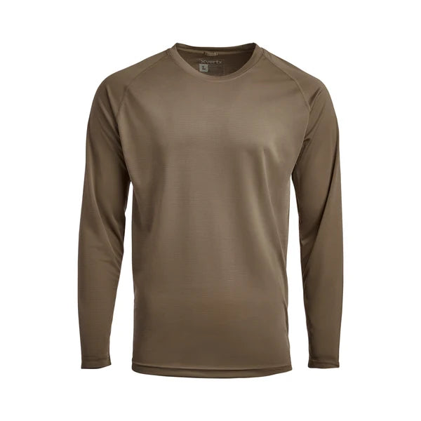 Vertx, Koszulka męska Full Guard Performance Shirt Longsleeve, brązowy