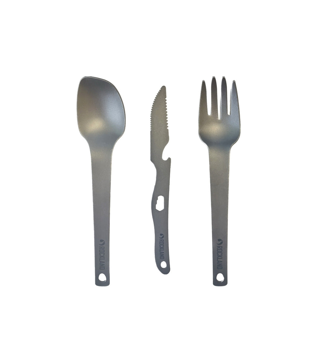 Rockland, Zestaw sztućców tytanowych Titanium Pure