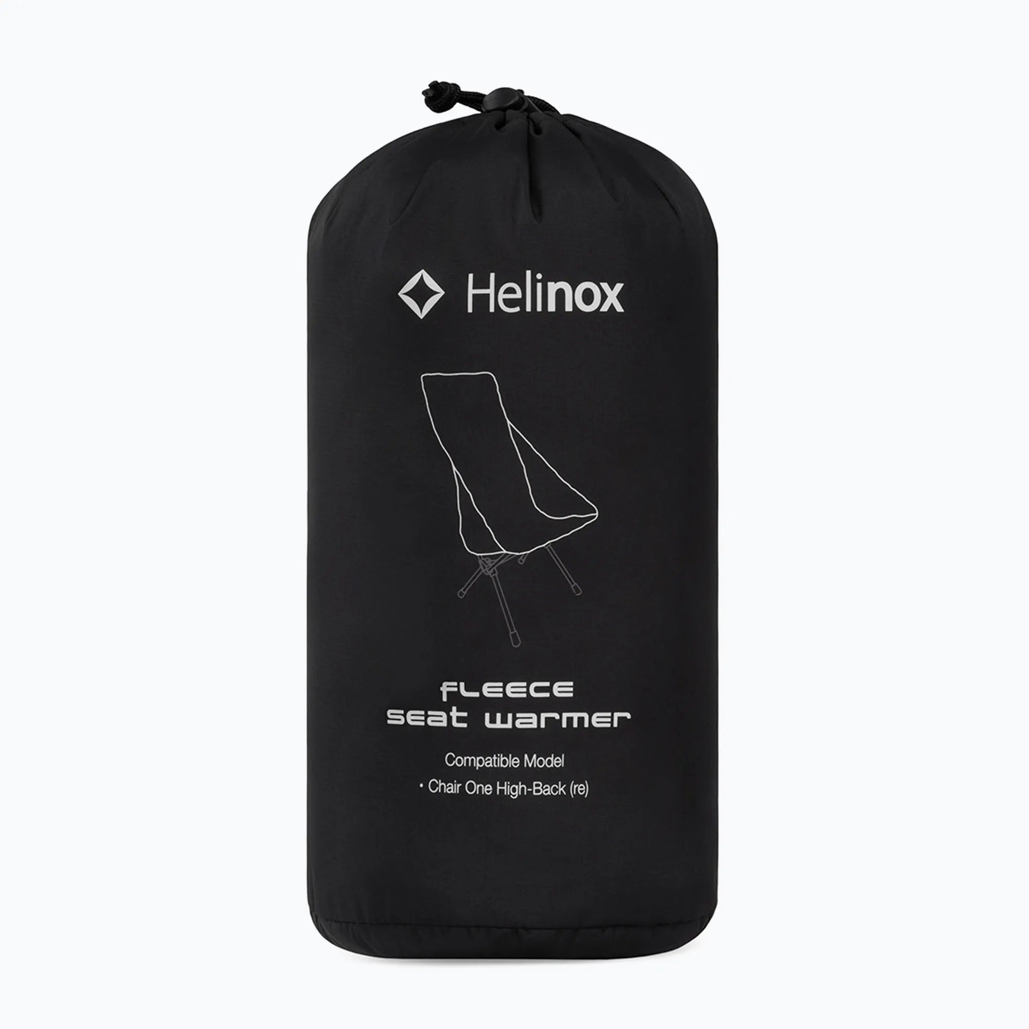 Helinox, Polarowy ocieplacz na krzesło Chair One Highback (re), czarny