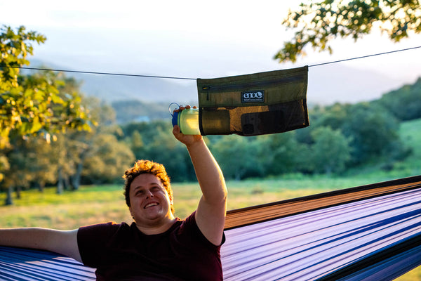ENO, Organizer hamakowy Talon, żółty