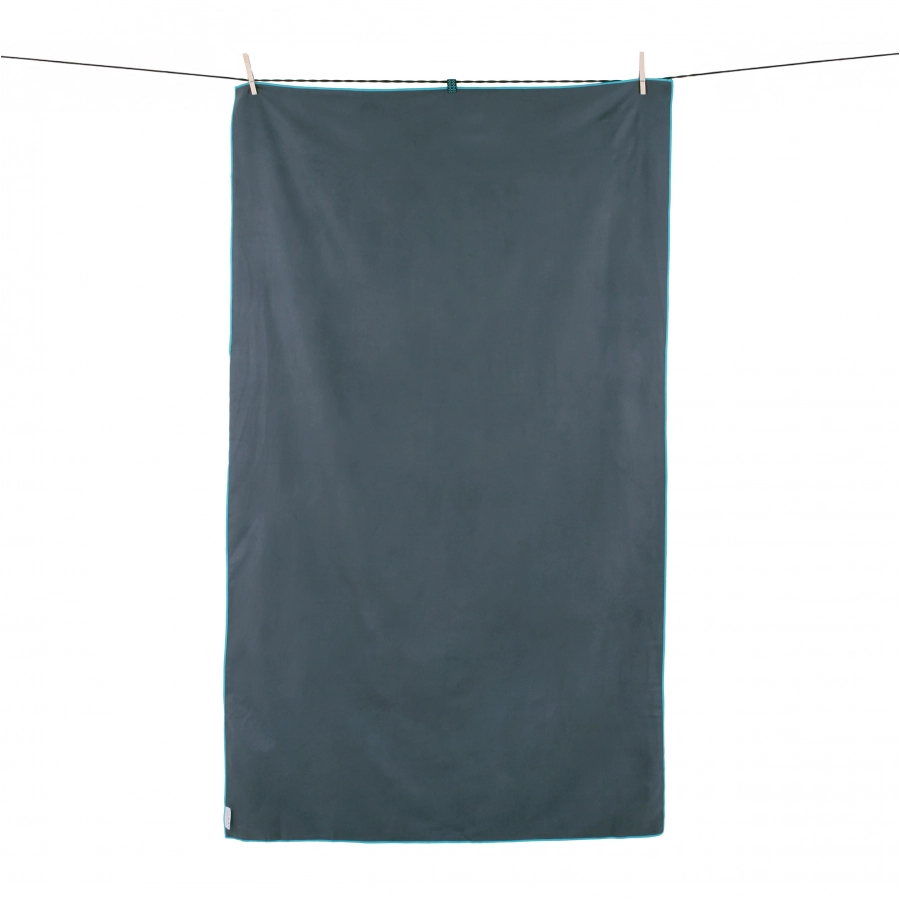 Lifeventure, Ręcznik Recycled SoftFibre Trek Towel Large, szary